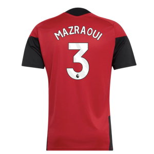 2026-2027 Man Utd Training Jersey (Red) (Mazraoui 3)