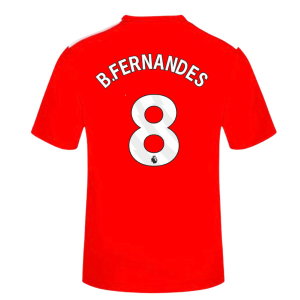 2026-2027 Manchester United Home FAN Shirt (Kids) (B.Fernandes 8)