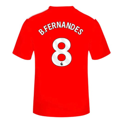 2026-2027 Manchester United Home FAN Shirt (Kids) (B.Fernandes 8)