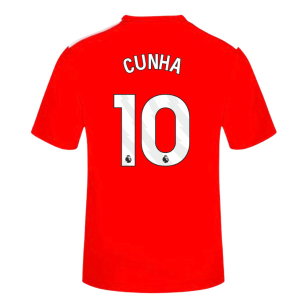 2026-2027 Manchester United Home FAN Shirt (Kids) (Cunha 10)