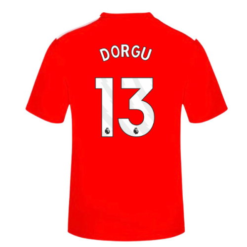 2026-2027 Manchester United Home FAN Shirt (Kids) (Dorgu 13)