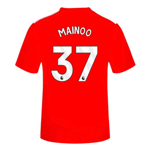 2026-2027 Manchester United Home FAN Shirt (Kids) (Mainoo 37)