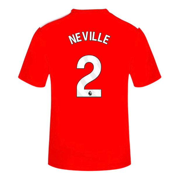 2026-2027 Manchester United Home FAN Shirt (Kids) (Neville 2)