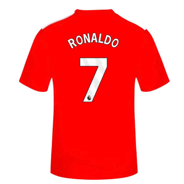 2026-2027 Manchester United Home FAN Shirt (Kids) (Ronaldo 7)