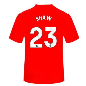 2026-2027 Manchester United Home FAN Shirt (Kids) (Shaw 23)