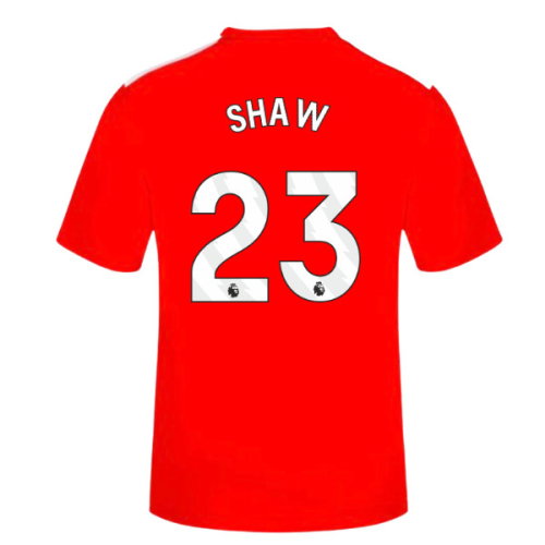 2026-2027 Manchester United Home FAN Shirt (Kids) (Shaw 23)
