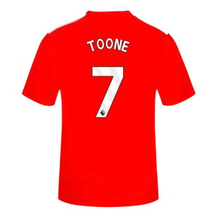 2026-2027 Manchester United Home FAN Shirt (Kids) (Toone 7)