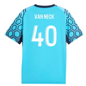 2026-2027 Marseille Home Goalkeeper Shirt (Bright Aqua) (Van Neck 40)