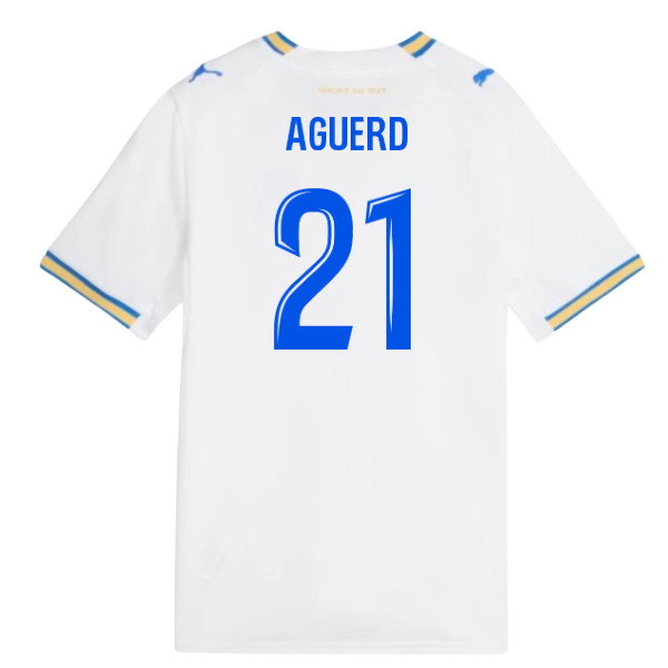 2026-2027 Marseille Home Shirt (Kids) (Aguerd 21)