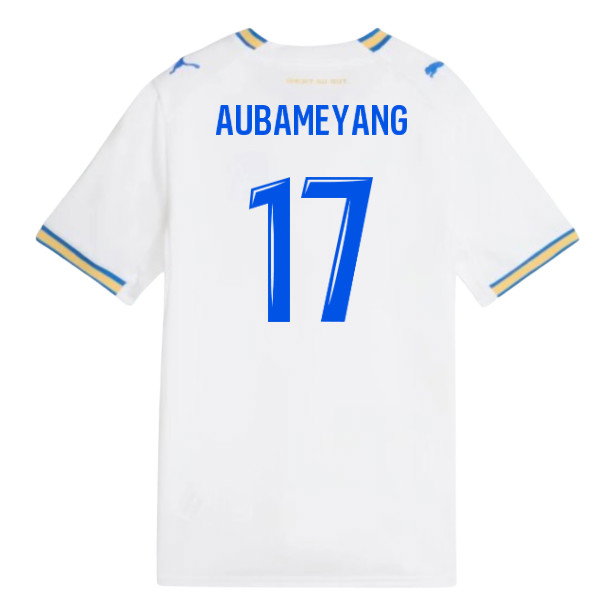 2026-2027 Marseille Home Shirt (Kids) (Aubameyang 17)