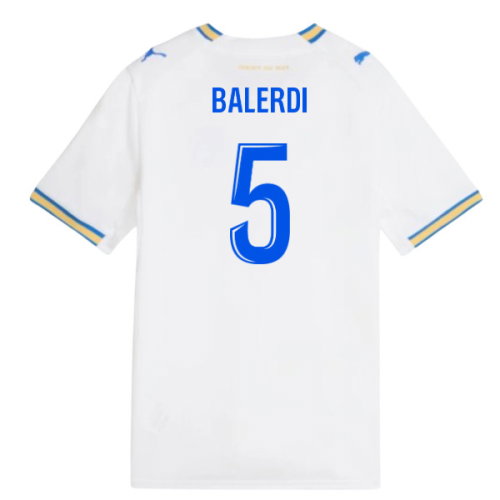 2026-2027 Marseille Home Shirt (Kids) (Balerdi 5)