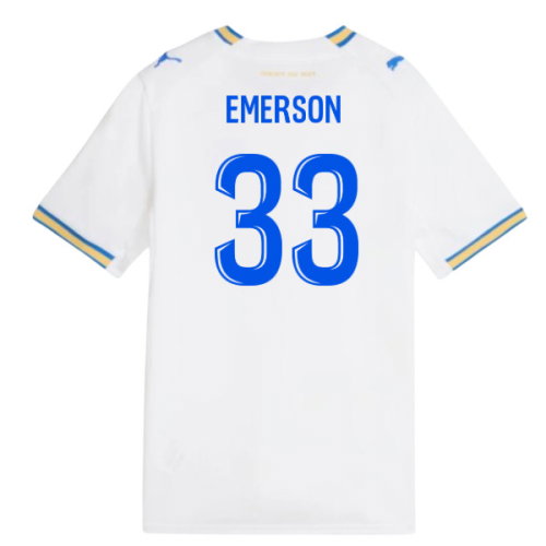 2026-2027 Marseille Home Shirt (Kids) (Emerson 33)