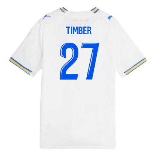 2026-2027 Marseille Home Shirt (Kids) (Timber 27)