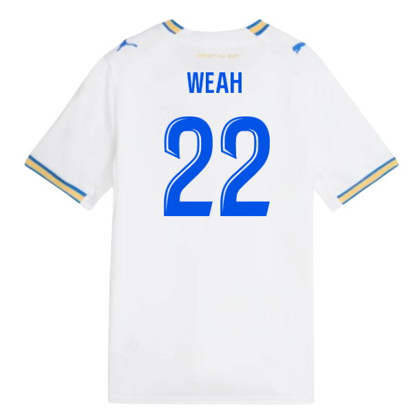 2026-2027 Marseille Home Shirt (Kids) (Weah 22)