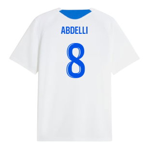 2026-2027 Marseille Training Jersey (White) (Abdelli 8)
