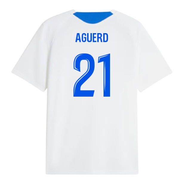 2026-2027 Marseille Training Jersey (White) (Aguerd 21)