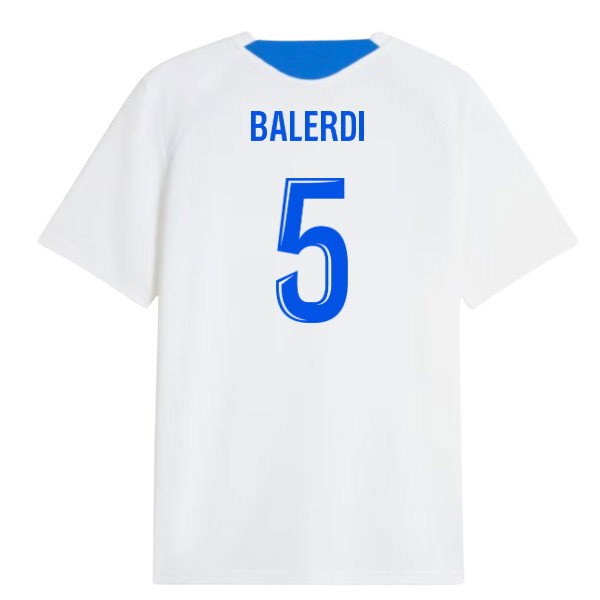 2026-2027 Marseille Training Jersey (White) (Balerdi 5)