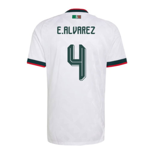 2026-2027 Mexico Authentic Away Shirt (E.Alvarez 4)