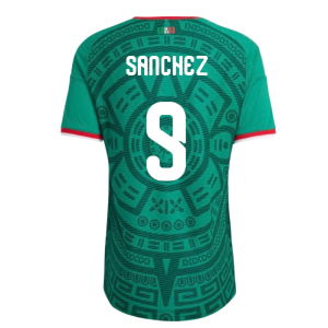 2026-2027 Mexico Authentic Home Shirt (Sanchez 9)