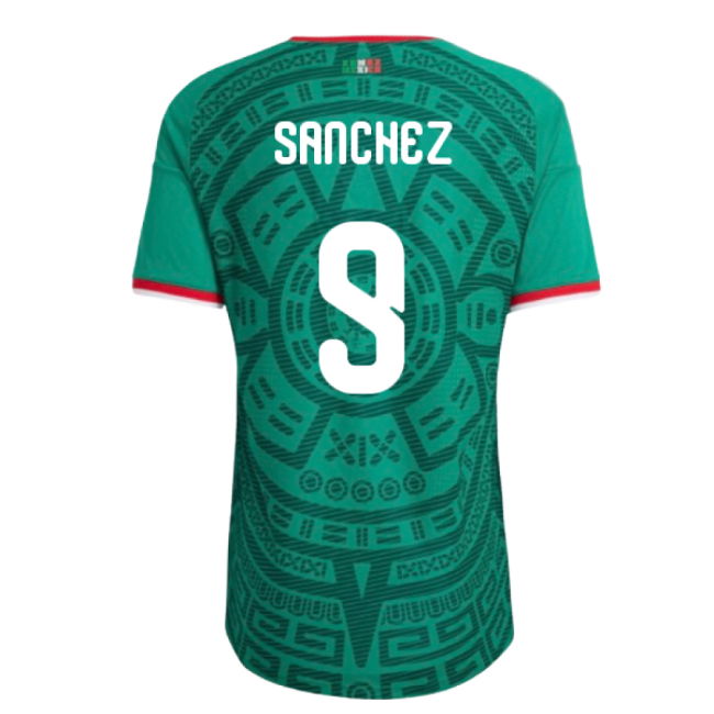 2026-2027 Mexico Authentic Home Shirt (Sanchez 9)