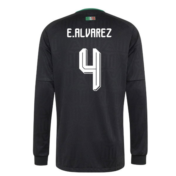 2026-2027 Mexico Authentic Long Sleeves Third Shirt (E.Alvarez 4)