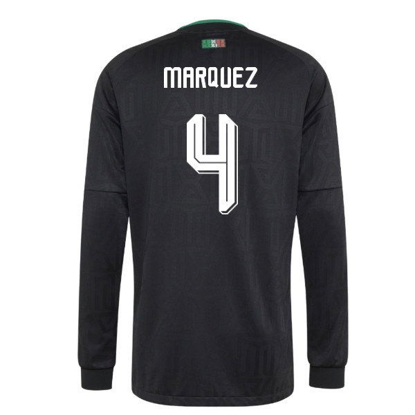 2026-2027 Mexico Authentic Long Sleeves Third Shirt (Marquez 4)