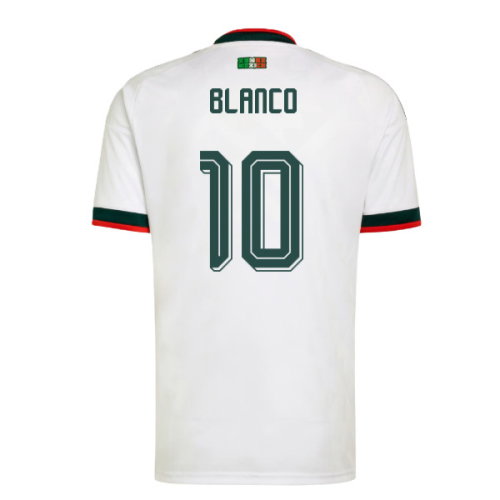 2026-2027 Mexico Away Shirt (Blanco 10)