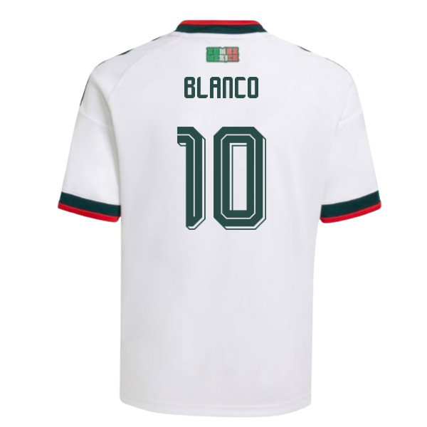 2026-2027 Mexico Away Shirt (Kids) (Blanco 10)