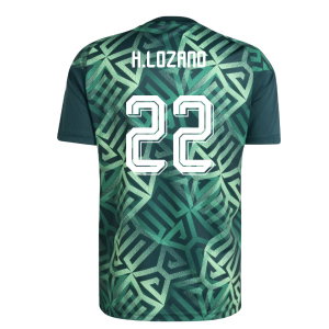 2026-2027 Mexico Home Pre-Match Shirt (Aurora Ivy) (H.Lozano 22)
