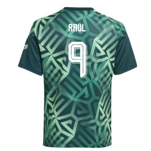 2026-2027 Mexico Home Pre-Match Shirt (Aurora Ivy) - Kids (Raul 9)
