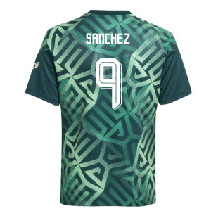 2026-2027 Mexico Home Pre-Match Shirt (Aurora Ivy) - Kids (Sanchez 9)