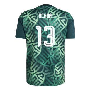 2026-2027 Mexico Home Pre-Match Shirt (Aurora Ivy) (Ochoa 13)
