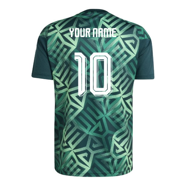 2026-2027 Mexico Home Pre-Match Shirt (Aurora Ivy) (Your Name)