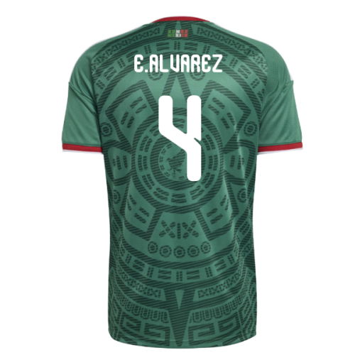 2026-2027 Mexico Home Shirt (E.Alvarez 4)