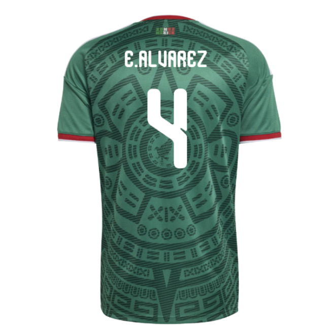 2026-2027 Mexico Home Shirt (E.Alvarez 4)