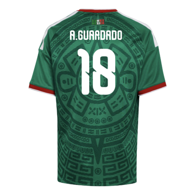 2026-2027 Mexico Home Shirt (Kids) (A.Guardado 18)
