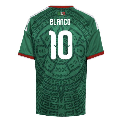 2026-2027 Mexico Home Shirt (Kids) (Blanco 10)