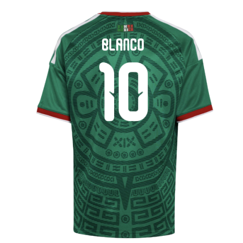 2026-2027 Mexico Home Shirt (Kids) (Blanco 10)