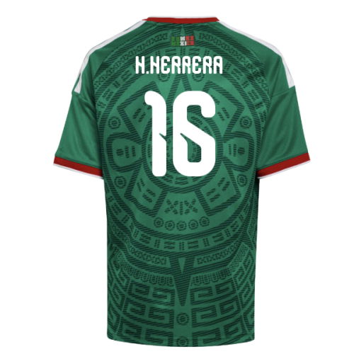 2026-2027 Mexico Home Shirt (Kids) (H.Herrera 16)
