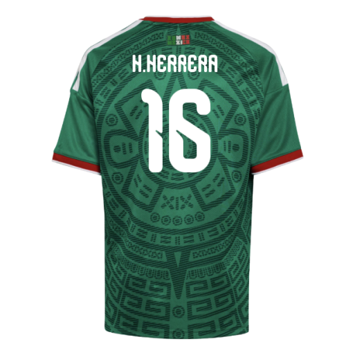 2026-2027 Mexico Home Shirt (Kids) (H.Herrera 16)