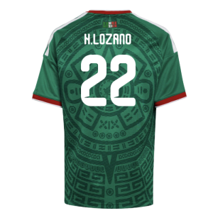 2026-2027 Mexico Home Shirt (Kids) (H.Lozano 22)