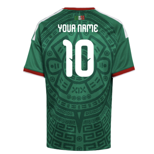 2026-2027 Mexico Home Shirt (Kids) (Your Name)