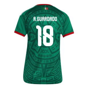 2026-2027 Mexico Home Shirt (Womens) (A.Guardado 18)