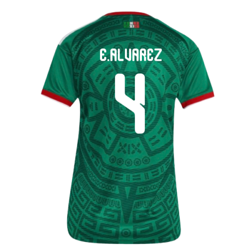 2026-2027 Mexico Home Shirt (Womens) (E.Alvarez 4)