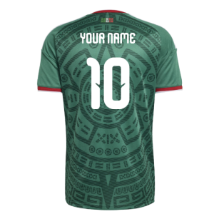 2026-2027 Mexico Home Shirt (Your Name)