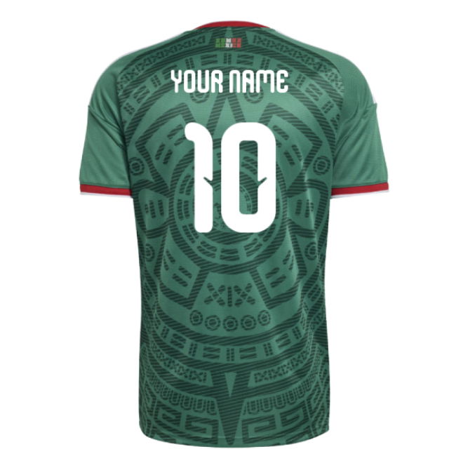 2026-2027 Mexico Home Shirt (Your Name)