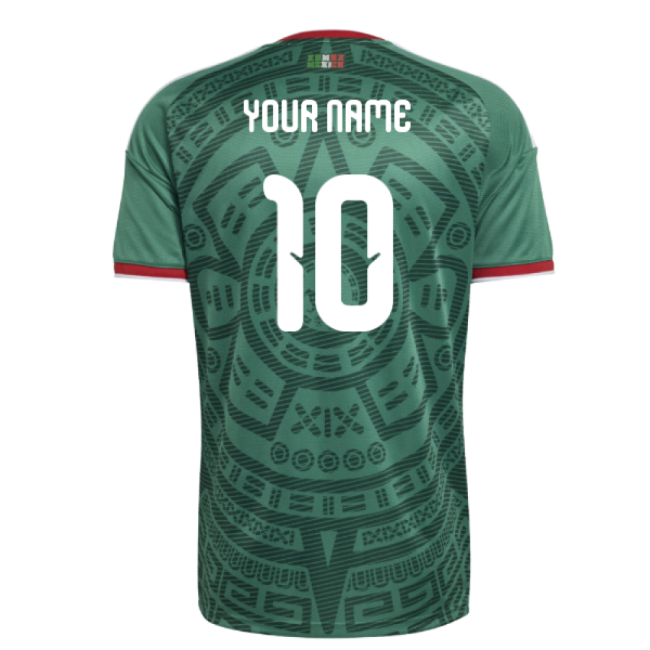 2026-2027 Mexico Home Shirt (Your Name)