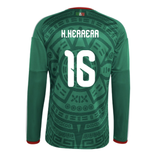 2026-2027 Mexico Long Sleeve Home Shirt (H.Herrera 16)