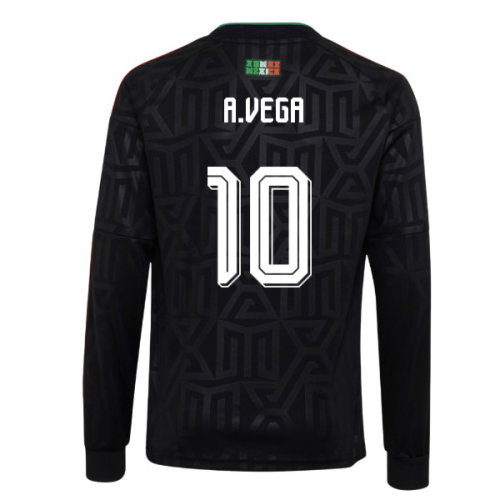 2026-2027 Mexico Third Long Sleeves Shirt (Kids) (A.Vega 10)