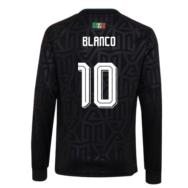 2026-2027 Mexico Third Long Sleeves Shirt (Kids) (Blanco 10)